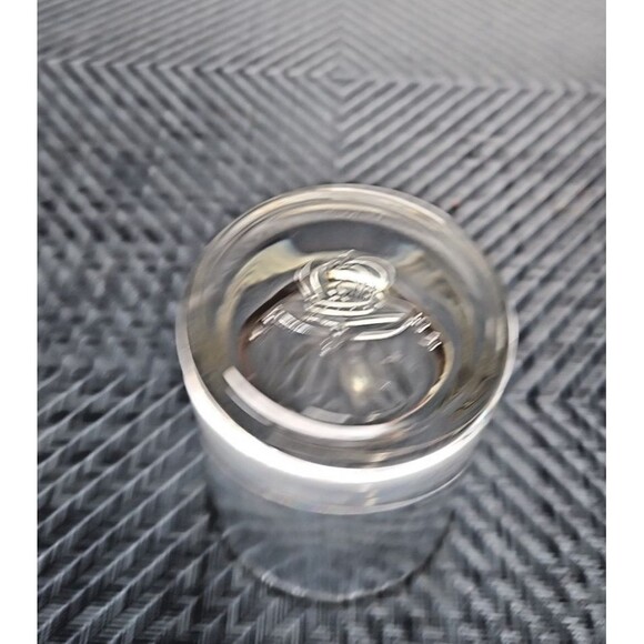 Crown Royal Heavy Bottom Lowball Whiskey Rocks Glass Made In Italy - Picture 3 of 5